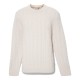 TIMBERLAND</br>Ανδρικό Πουλόβερ Εκρού Philips Brook Lambswool Cable Crew Sweater A2CEQ-CY2 Timberland TIMBERLAND</br>Ανδρικό Πουλόβερ Εκρού Philips Brook Lambswool Cable Crew Sweater A2CEQ-CY2 Timberland