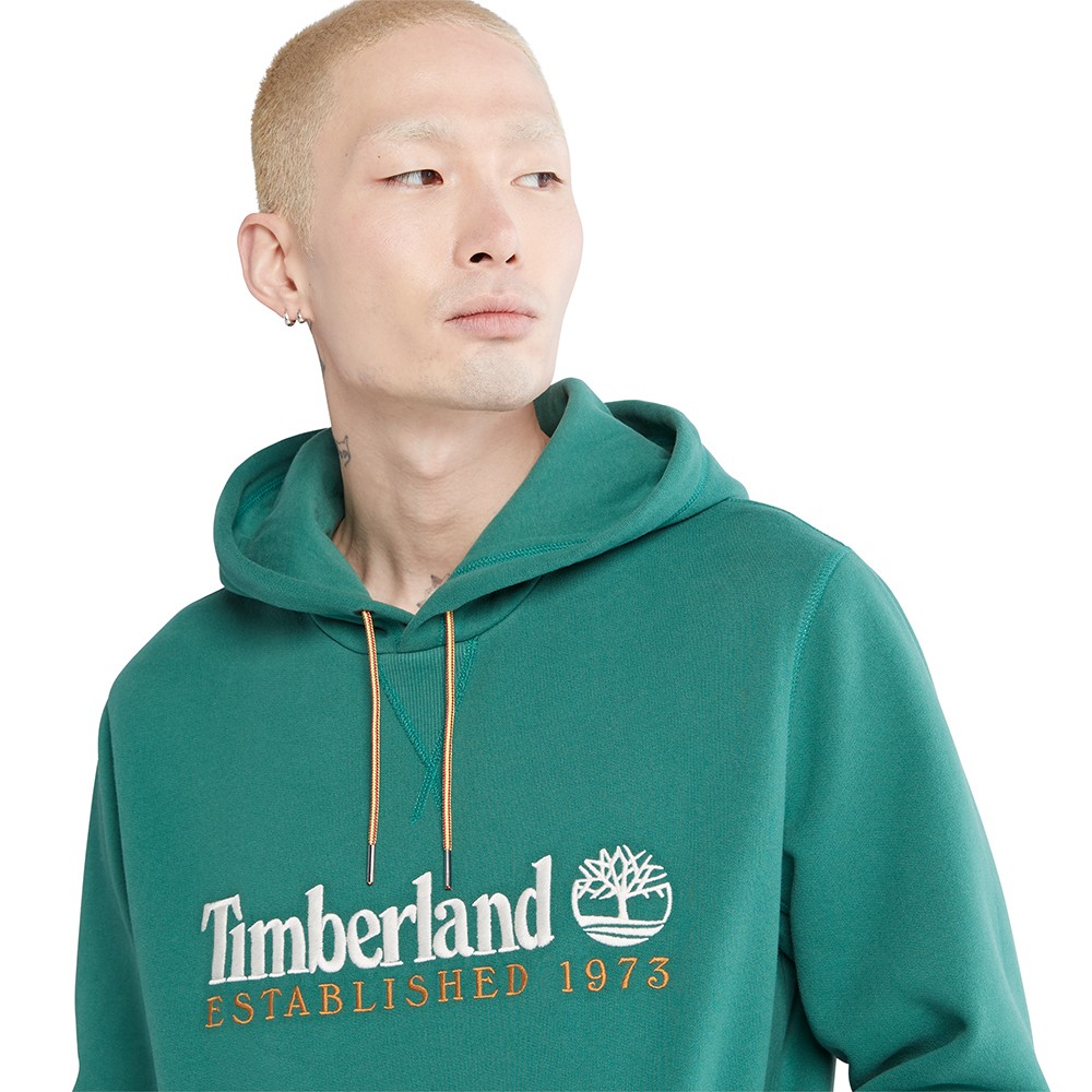 TIMBERLAND</br>Ανδρικό Φούτερ Πράσινο Outdoor Heritage Est.1973 Hoodie A2CRM-CY4 Timberland TIMBERLAND</br>Ανδρικό Φούτερ Πράσινο Outdoor Heritage Est.1973 Hoodie A2CRM-CY4 Timberland