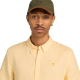 TIMBERLAND</br>Timberland SS Mill Brook Linen Shirt Slim A2DCC-A7K Ανδρικό Πουκάμισο Κίτρινο Λινό