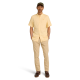 TIMBERLAND</br>Timberland SS Mill Brook Linen Shirt Slim A2DCC-A7K Ανδρικό Πουκάμισο Κίτρινο Λινό