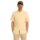 TIMBERLAND</br>Timberland SS Mill Brook Linen Shirt Slim A2DCC-A7K Ανδρικό Πουκάμισο Κίτρινο Λινό