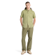 TIMBERLAND</br>Timberland SS Mill Brook Linen Shirt Slim A2DCC-BQ0 Ανδρικό Πουκάμισο Χακί Λινό