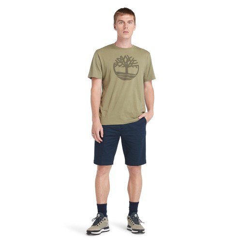 Ανδρική Βερμούδα Μπλε Squam Lake Stretch Twill Chino Short 10in Straight A2DFM-433 Timberland