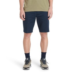 TIMBERLAND</br>Ανδρική Βερμούδα Μπλε Squam Lake Stretch Twill Chino Short 10in Straight A2DFM-433 Timberland