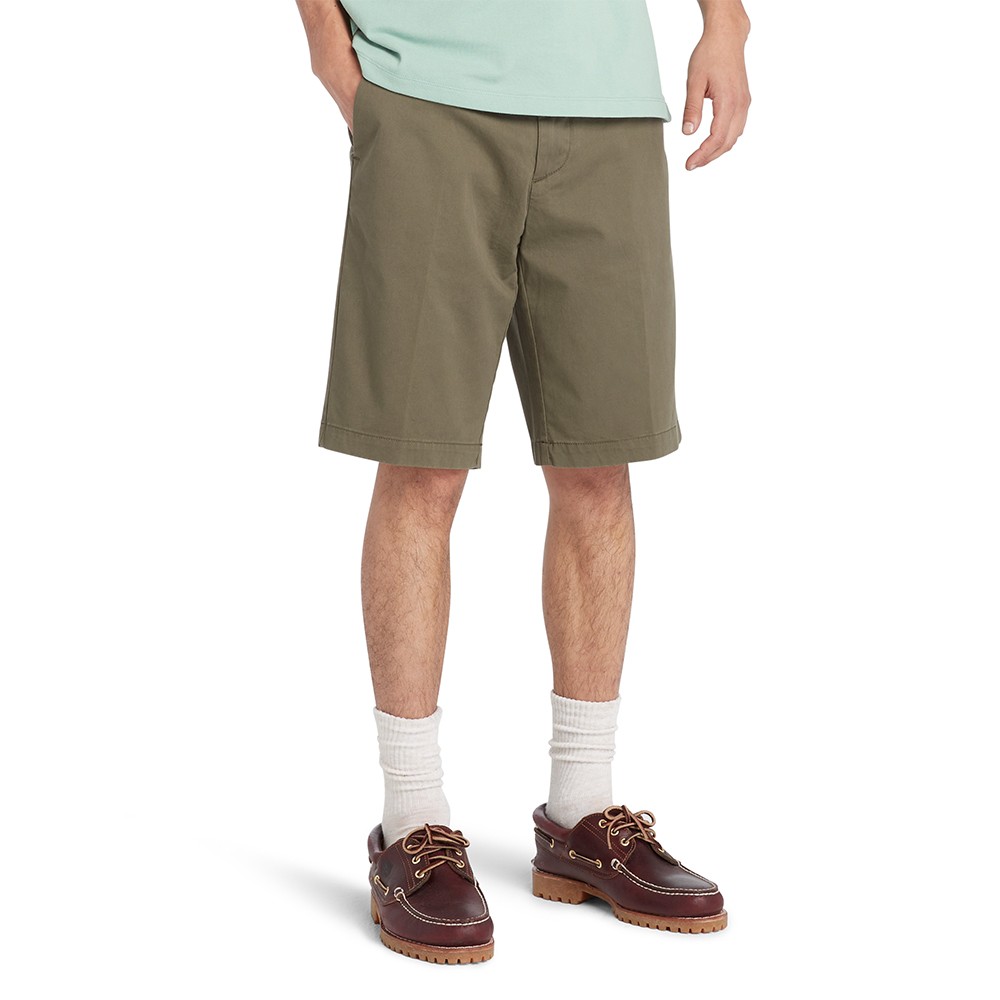 TIMBERLAND</br>Ανδρική Βερμούδα Χακί Squam Lake Stretch Twill Chino Short 10in Straight A2DFM-A58 Timberland