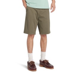 Ανδρική Βερμούδα Χακί Squam Lake Stretch Twill Chino Short 10in Straight A2DFM-A58 Timberland