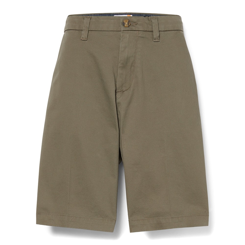 TIMBERLAND</br>Ανδρική Βερμούδα Χακί Squam Lake Stretch Twill Chino Short 10in Straight A2DFM-A58 Timberland