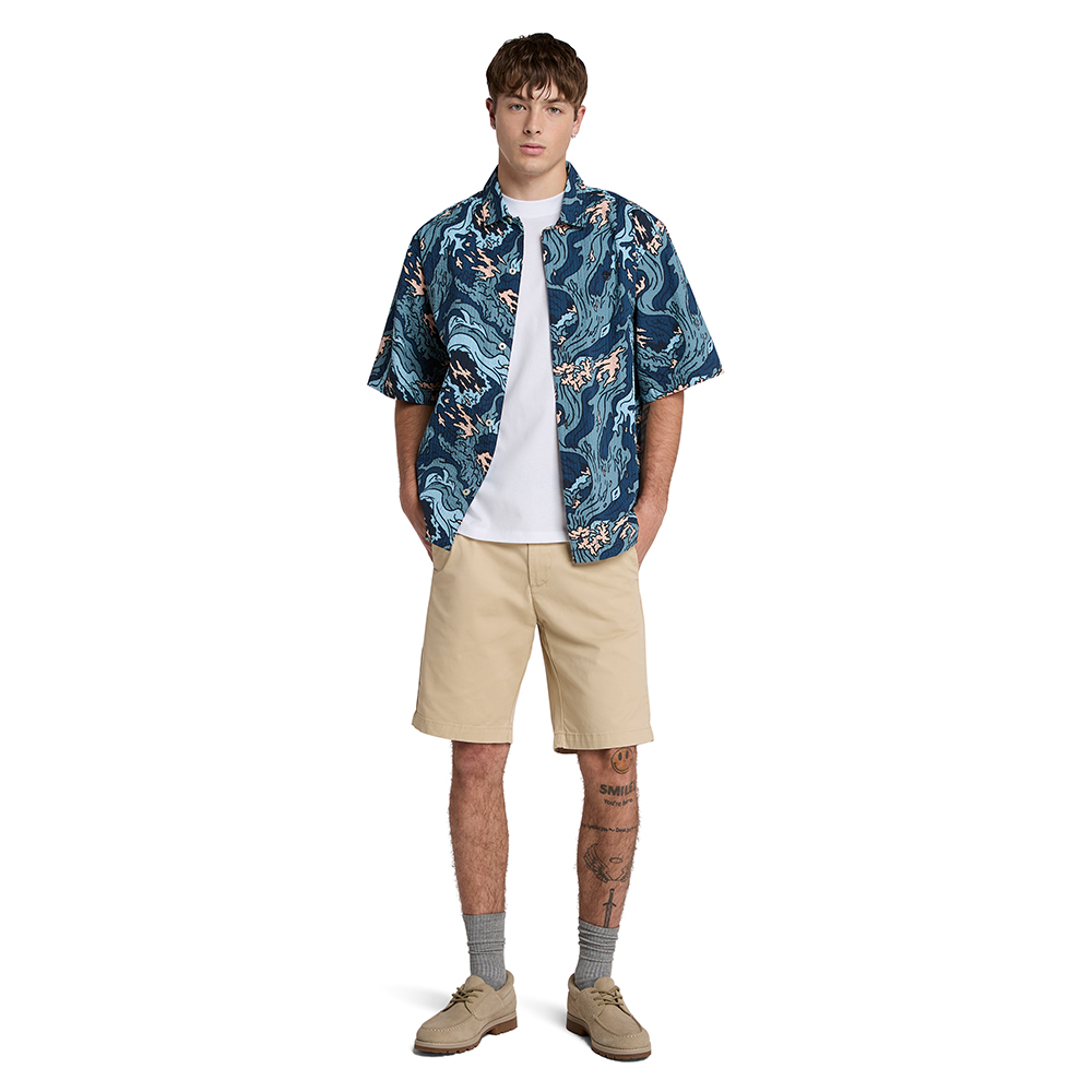TIMBERLAND</br>Ανδρική Βερμούδα Μπεζ Squam Lake Stretch Twill Chino Short 10in Straight A2DFM-Y94 Timberland TIMBERLAND</br>Ανδρική Βερμούδα Μπεζ Squam Lake Stretch Twill Chino Short 10in Straight A2DFM-Y94 Timberland