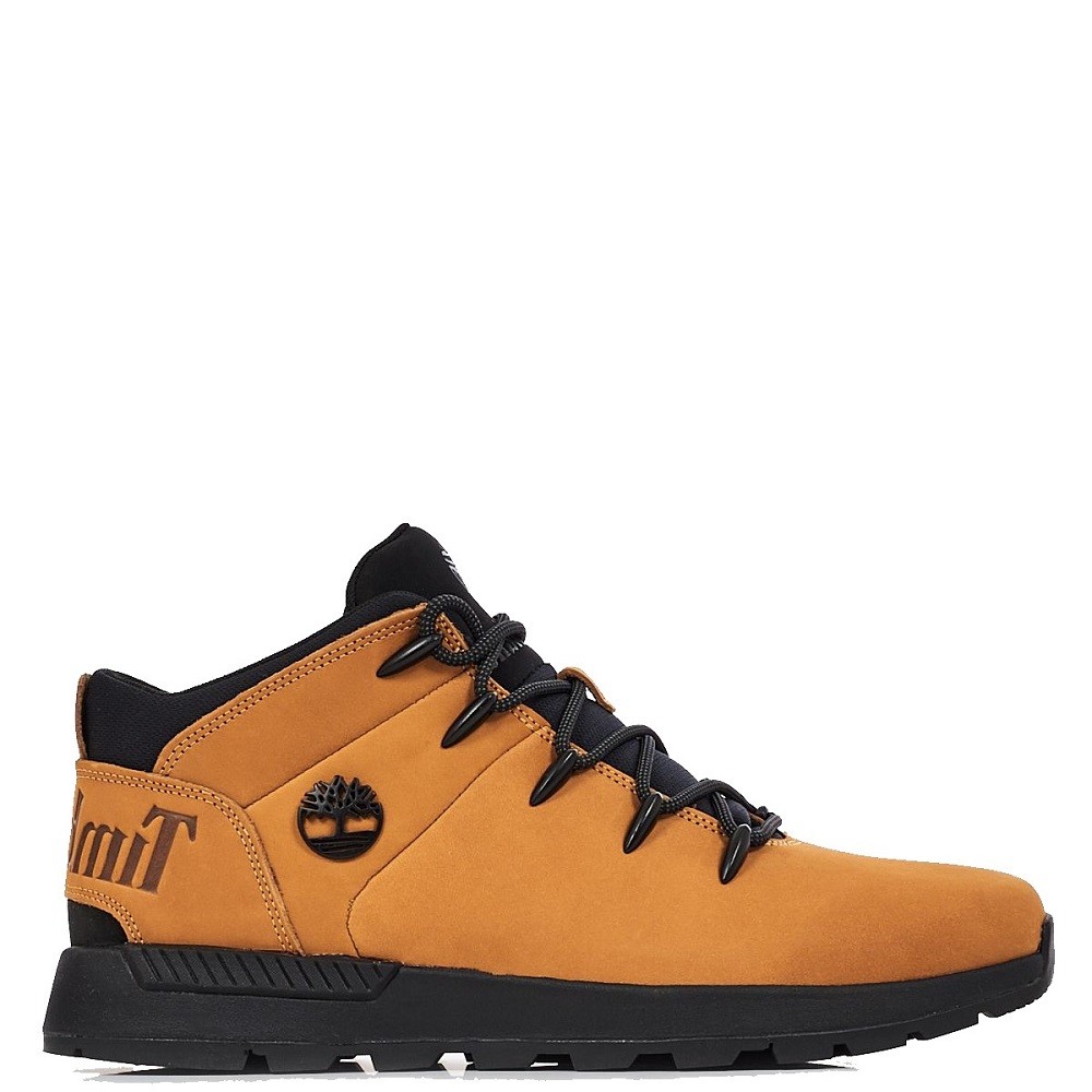 TIMBERLAND</br>Ανδρικά Μποτάκια Κίτρινο Δέρμα Nubuck Sprint Trekker Mid Lace A2FEP-231 Timberland