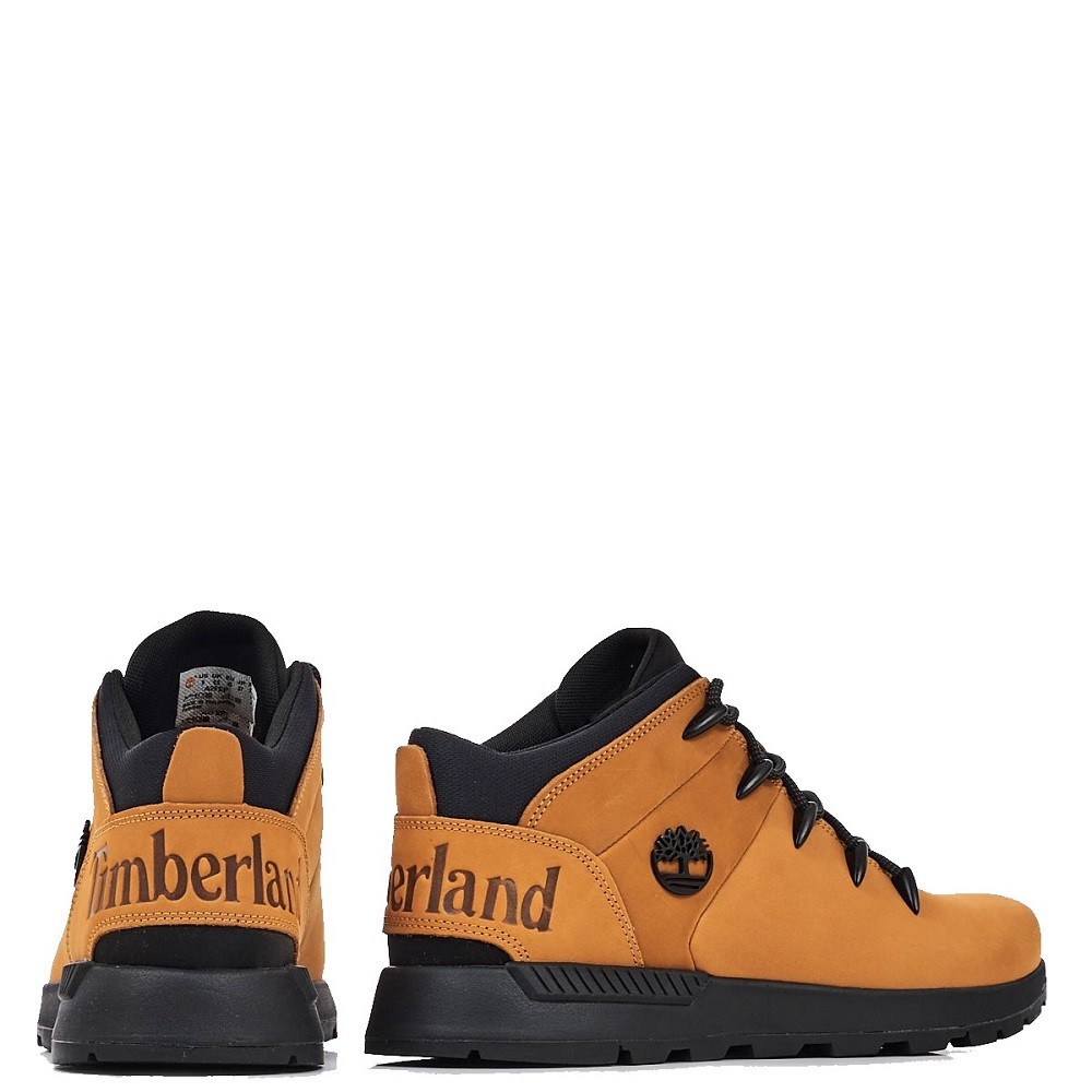 TIMBERLAND</br>Ανδρικά Μποτάκια Κίτρινο Δέρμα Nubuck Sprint Trekker Mid Lace A2FEP-231 Timberland