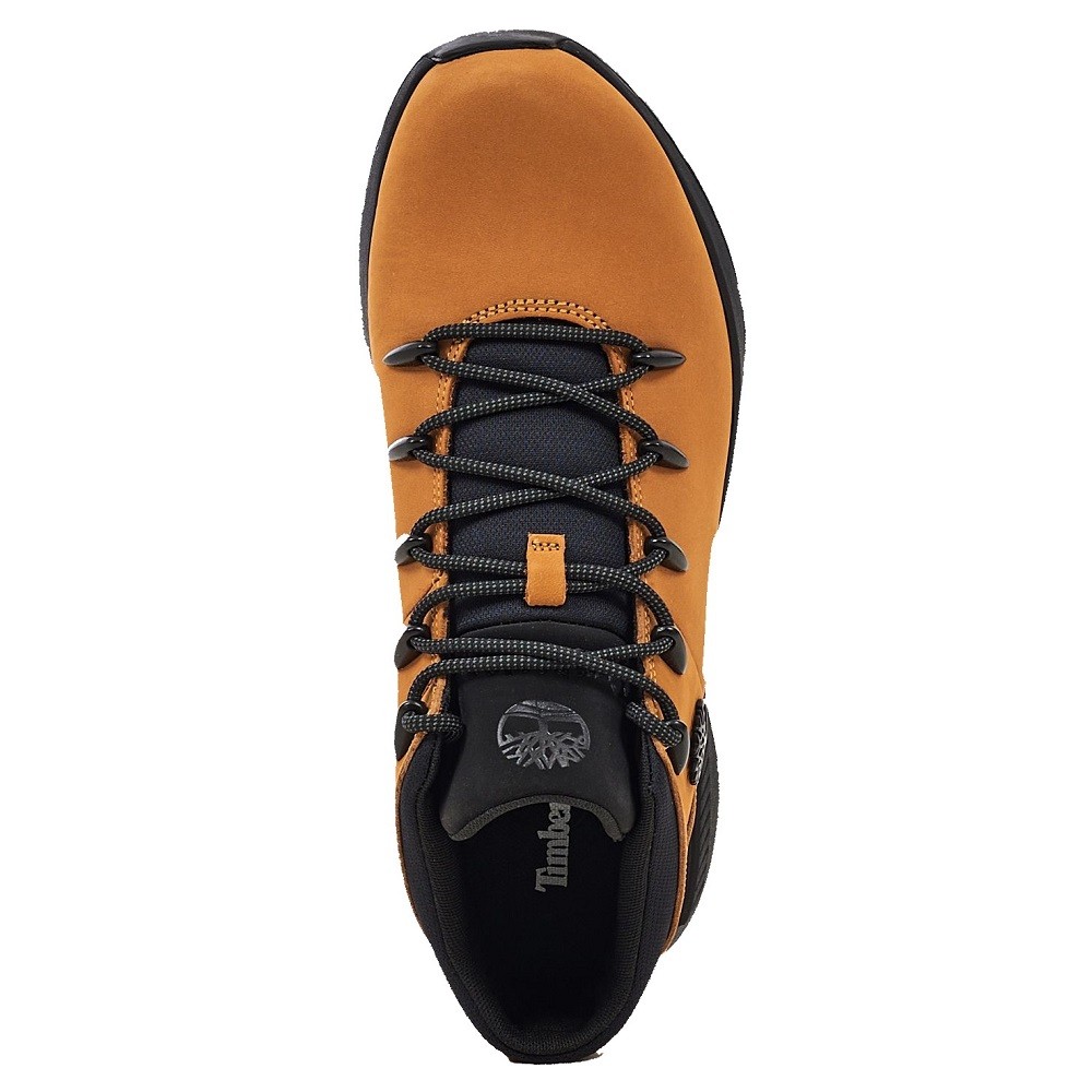 TIMBERLAND</br>Ανδρικά Μποτάκια Κίτρινο Δέρμα Nubuck Sprint Trekker Mid Lace A2FEP-231 Timberland