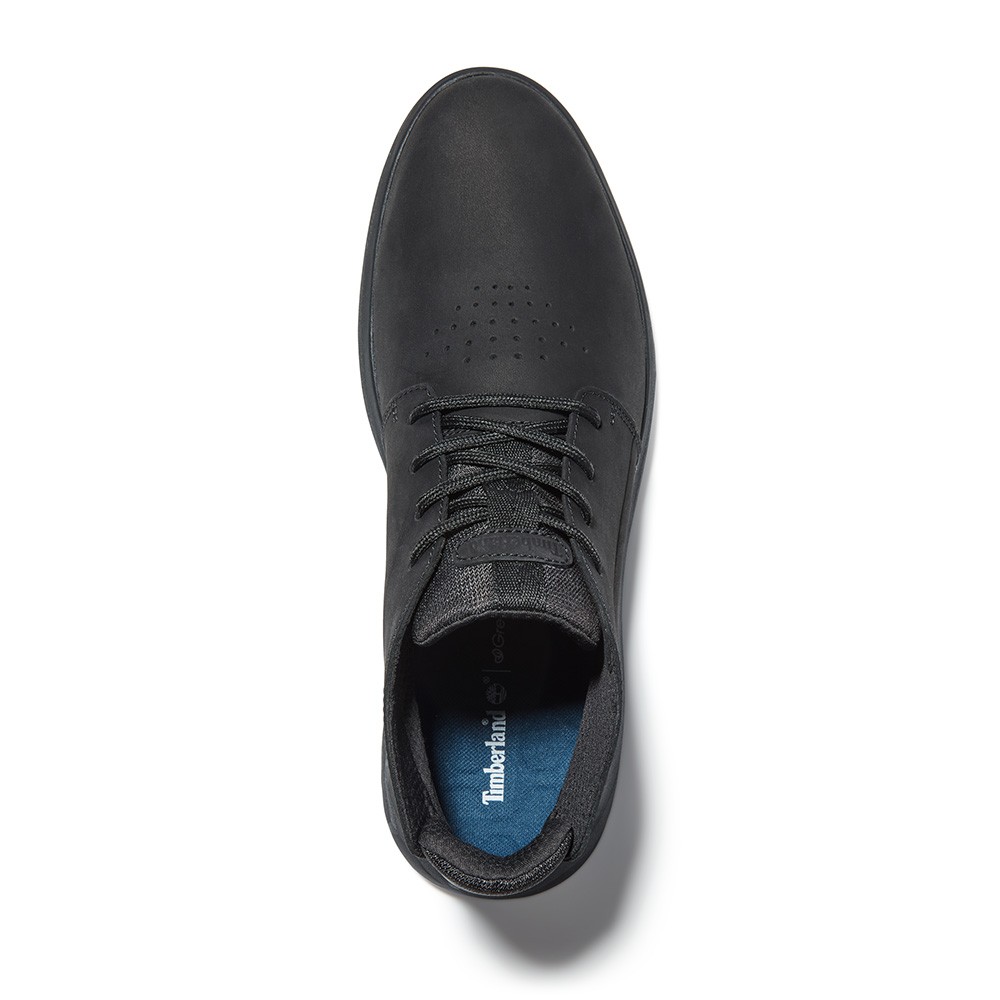 TIMBERLAND</br>Ανδρικά Μποτάκια Μαύρο Nubuck Δέρμα Bradstreet Ultra Chukka A2GVE-001 Timberland