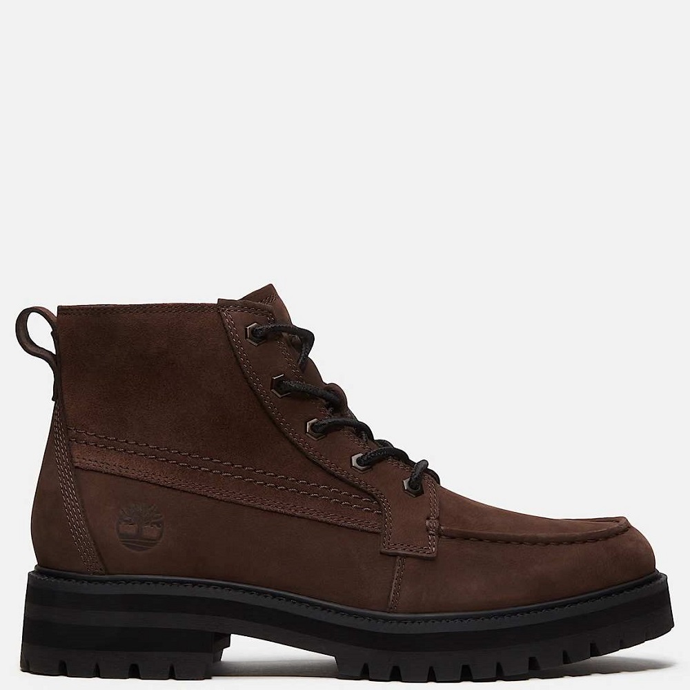 TIMBERLAND</br>Timberland Britton Drive Mid Lace Boot A2MUQ-W07 Ανδρικά Μποτάκια Καφέ Δέρμα Nubuck TIMBERLAND</br>Timberland Britton Drive Mid Lace Boot A2MUQ-W07 Ανδρικά Μποτάκια Καφέ Δέρμα Nubuck