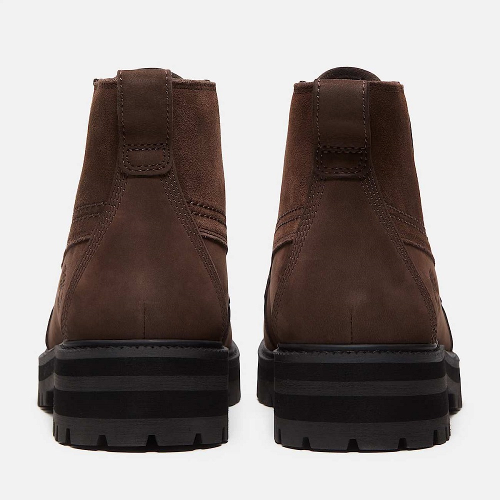 TIMBERLAND</br>Timberland Britton Drive Mid Lace Boot A2MUQ-W07 Ανδρικά Μποτάκια Καφέ Δέρμα Nubuck TIMBERLAND</br>Timberland Britton Drive Mid Lace Boot A2MUQ-W07 Ανδρικά Μποτάκια Καφέ Δέρμα Nubuck