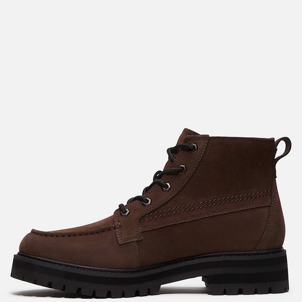 TIMBERLAND</br>Timberland Britton Drive Mid Lace Boot A2MUQ-W07 Ανδρικά Μποτάκια Καφέ Δέρμα Nubuck TIMBERLAND</br>Timberland Britton Drive Mid Lace Boot A2MUQ-W07 Ανδρικά Μποτάκια Καφέ Δέρμα Nubuck