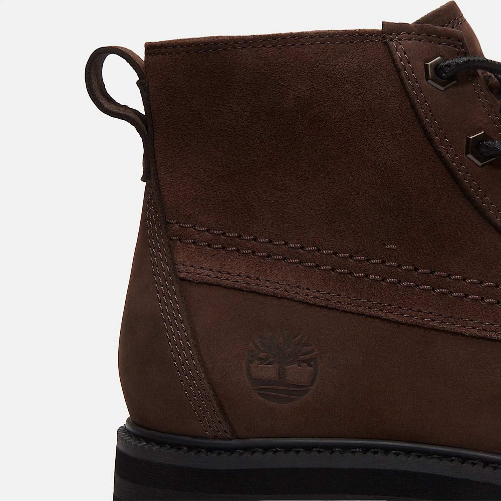 TIMBERLAND</br>Timberland Britton Drive Mid Lace Boot A2MUQ-W07 Ανδρικά Μποτάκια Καφέ Δέρμα Nubuck TIMBERLAND</br>Timberland Britton Drive Mid Lace Boot A2MUQ-W07 Ανδρικά Μποτάκια Καφέ Δέρμα Nubuck