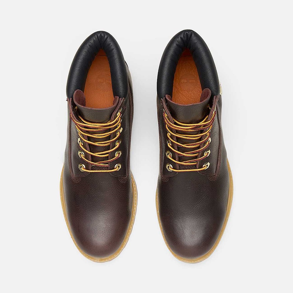 TIMBERLAND</br>Timberland Premium 6inch Waterproof Boot A2P6W-EXU Ανδρικά Μποτάκια Καφέ Δέρμα TIMBERLAND</br>Timberland Premium 6inch Waterproof Boot A2P6W-EXU Ανδρικά Μποτάκια Καφέ Δέρμα