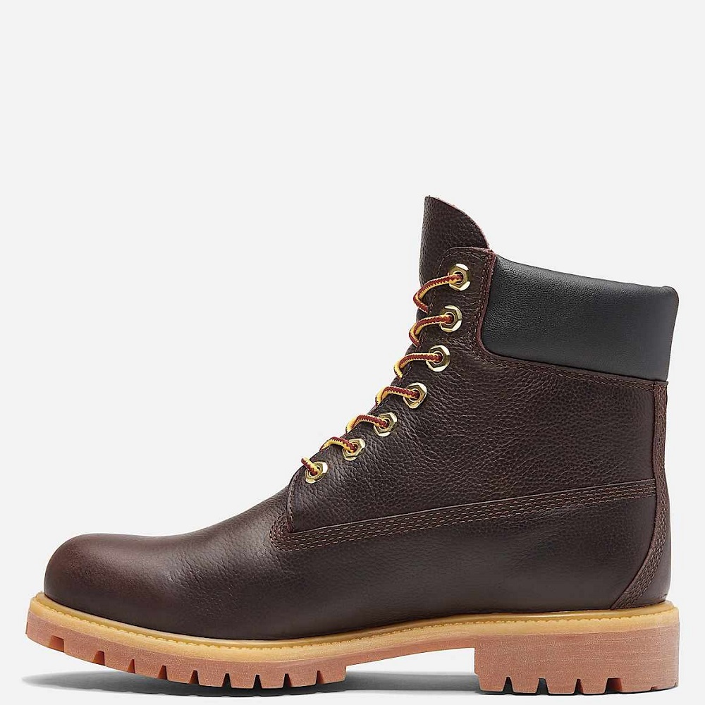 TIMBERLAND</br>Timberland Premium 6inch Waterproof Boot A2P6W-EXU Ανδρικά Μποτάκια Καφέ Δέρμα TIMBERLAND</br>Timberland Premium 6inch Waterproof Boot A2P6W-EXU Ανδρικά Μποτάκια Καφέ Δέρμα