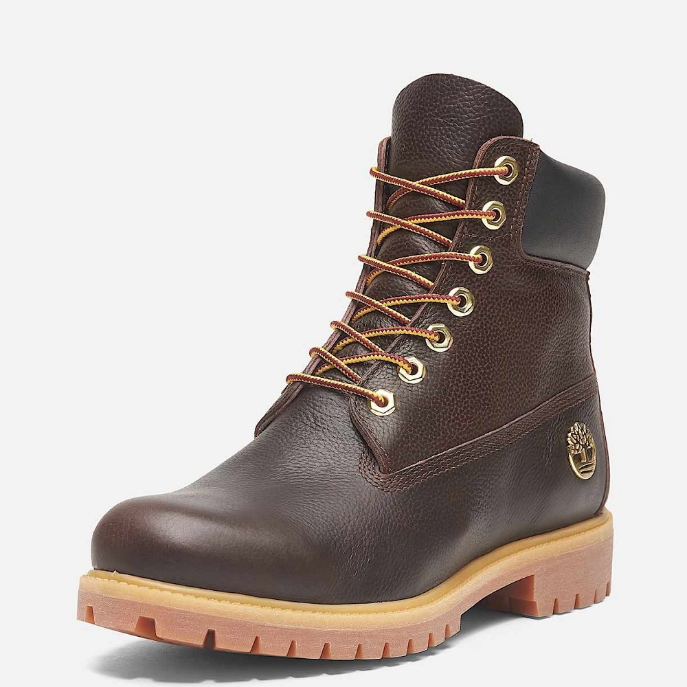TIMBERLAND</br>Timberland Premium 6inch Waterproof Boot A2P6W-EXU Ανδρικά Μποτάκια Καφέ Δέρμα TIMBERLAND</br>Timberland Premium 6inch Waterproof Boot A2P6W-EXU Ανδρικά Μποτάκια Καφέ Δέρμα