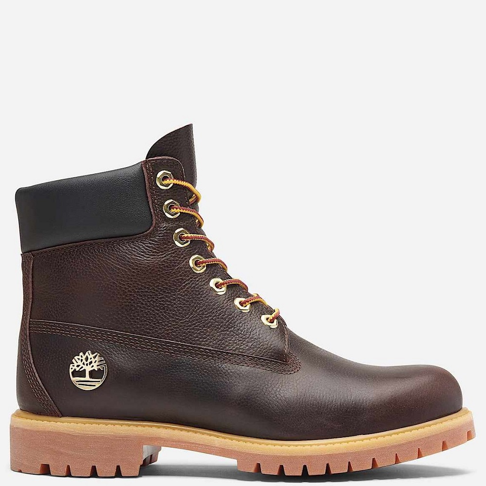 TIMBERLAND</br>Timberland Premium 6inch Waterproof Boot A2P6W-EXU Ανδρικά Μποτάκια Καφέ Δέρμα TIMBERLAND</br>Timberland Premium 6inch Waterproof Boot A2P6W-EXU Ανδρικά Μποτάκια Καφέ Δέρμα