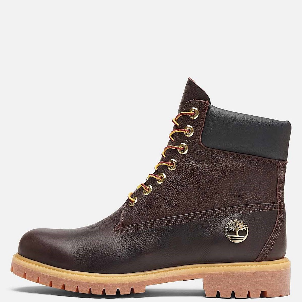 TIMBERLAND</br>Timberland Premium 6inch Waterproof Boot A2P6W-EXU Ανδρικά Μποτάκια Καφέ Δέρμα TIMBERLAND</br>Timberland Premium 6inch Waterproof Boot A2P6W-EXU Ανδρικά Μποτάκια Καφέ Δέρμα