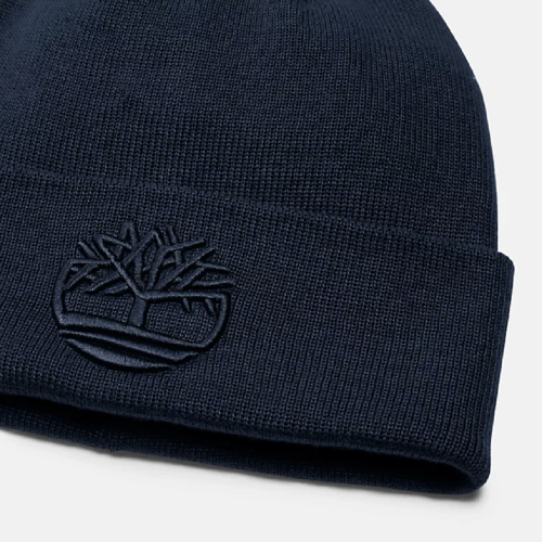 Ανδρικός Σκούφος Μπλε Tonal 3D Embroidery Beanie A2PJR-451 Timberland Ανδρικός Σκούφος Μπλε Tonal 3D Embroidery Beanie A2PJR-451 Timberland