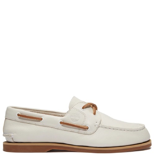 Timberland Classic Boat-shoe A2Q9X-ETD Γυναικεία Boat-shoes/Ιστιοπλοϊκά Λευκό Δέρμα