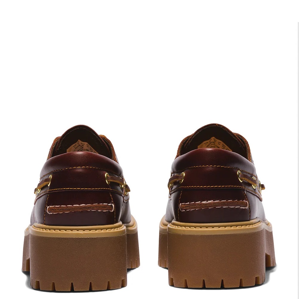 TIMBERLAND</br>Timberland Stone Street Boat Shoes A2QDM-D57 Γυναικεία Boat-shoes/Ιστιοπλοϊκά Καφέ Δέρμα TIMBERLAND</br>Timberland Stone Street Boat Shoes A2QDM-D57 Γυναικεία Boat-shoes/Ιστιοπλοϊκά Καφέ Δέρμα