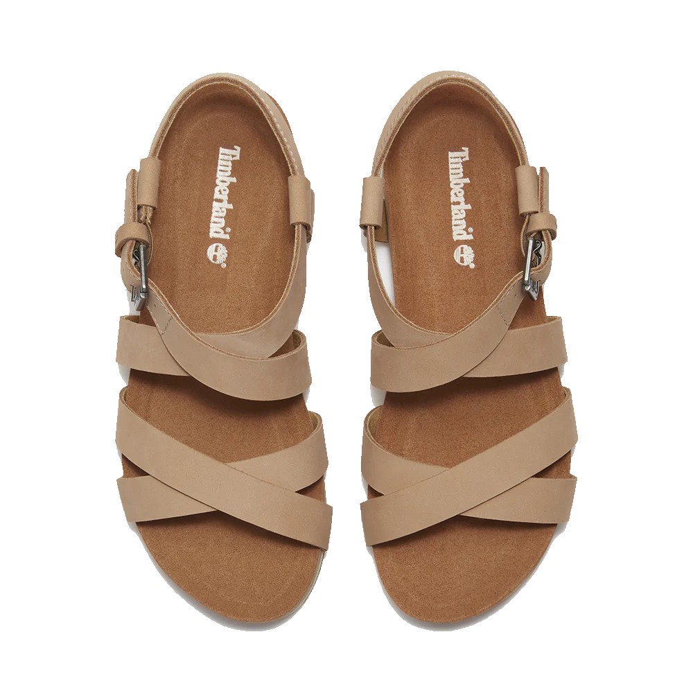 TIMBERLAND</br>Timberland Malibu Waves Backstrap Sandal A2QTF-EN3 Γυναικεία Σανδάλια Μπεζ Δέρμα TIMBERLAND</br>Timberland Malibu Waves Backstrap Sandal A2QTF-EN3 Γυναικεία Σανδάλια Μπεζ Δέρμα