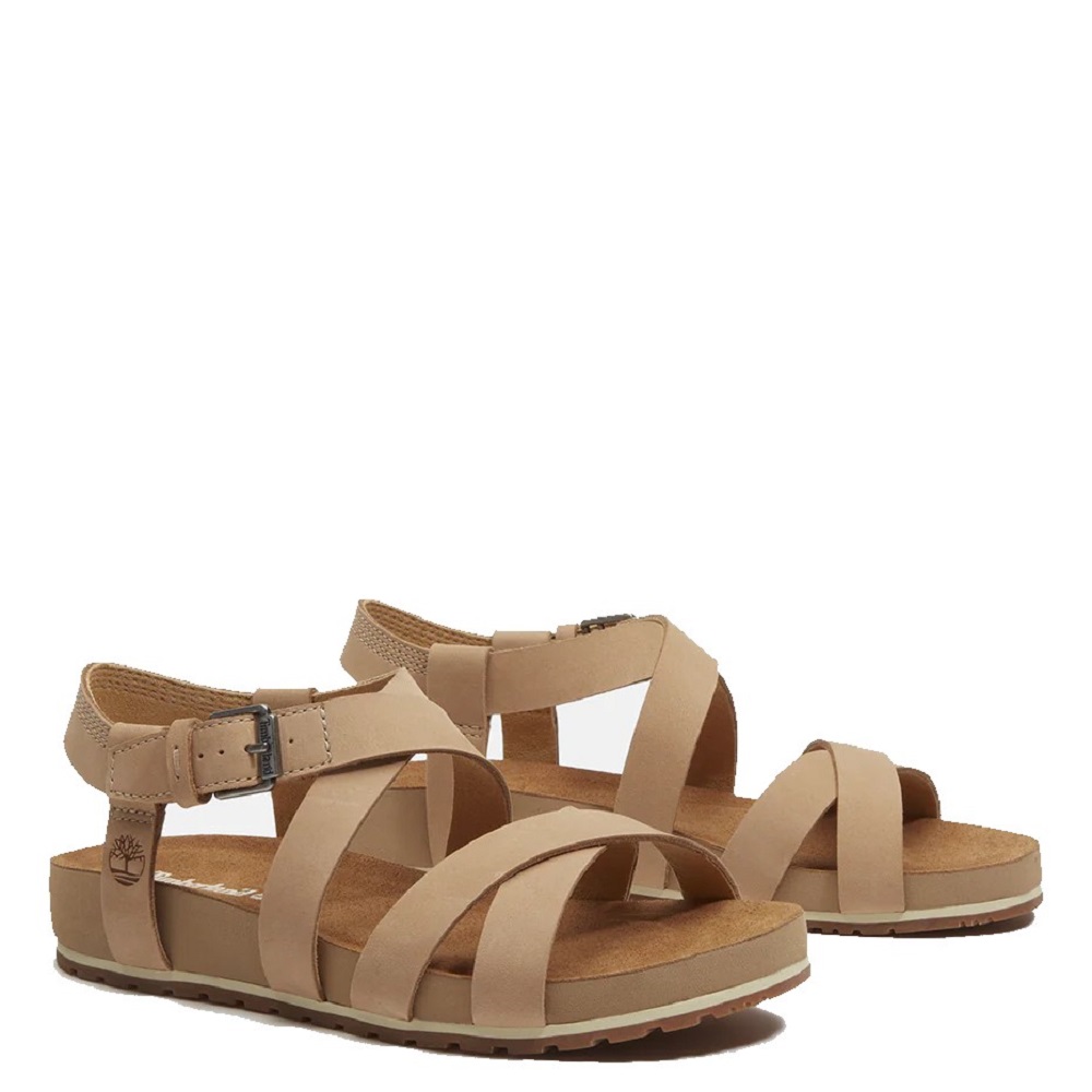 TIMBERLAND</br>Timberland Malibu Waves Backstrap Sandal A2QTF-EN3 Γυναικεία Σανδάλια Μπεζ Δέρμα TIMBERLAND</br>Timberland Malibu Waves Backstrap Sandal A2QTF-EN3 Γυναικεία Σανδάλια Μπεζ Δέρμα