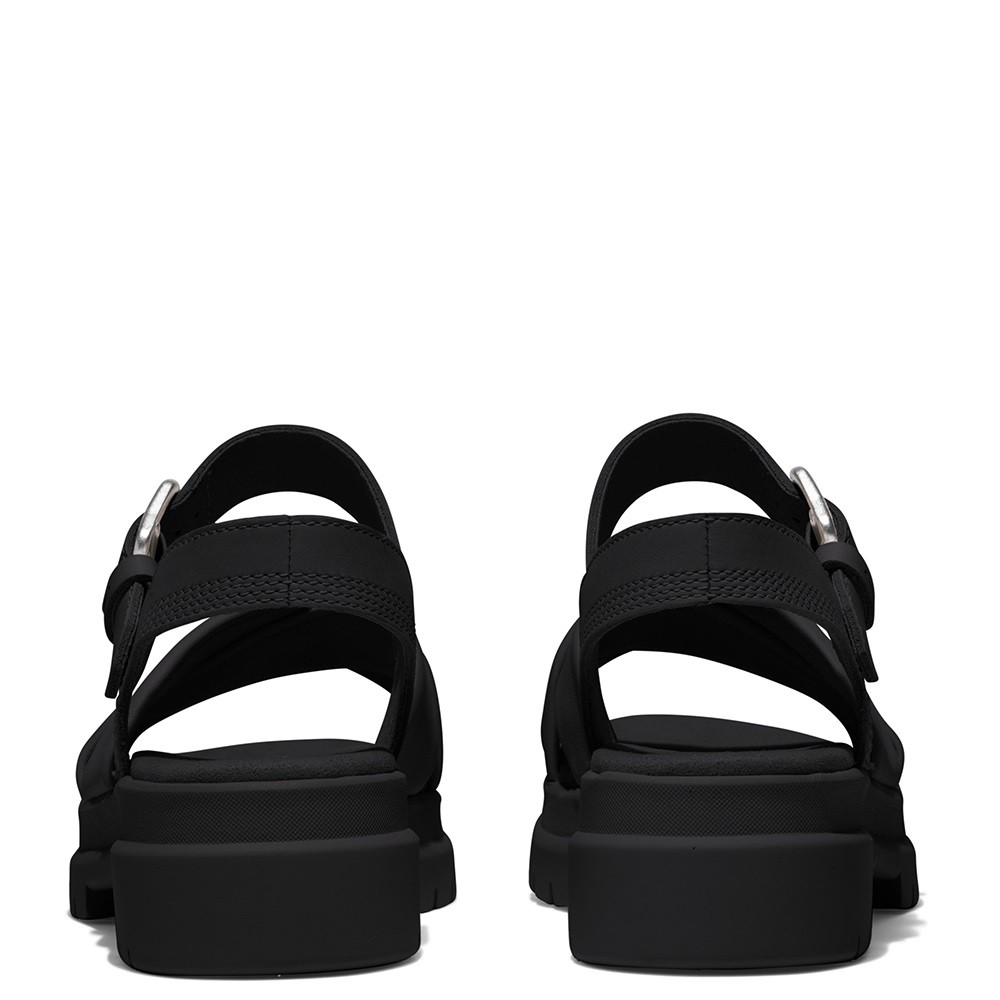 TIMBERLAND</br>Γυναικεία Πέδιλα Μαύρο Δέρμα London Vibe Ankle Strap Sandal A2QVJ-015 Timberland TIMBERLAND</br>Γυναικεία Πέδιλα Μαύρο Δέρμα London Vibe Ankle Strap Sandal A2QVJ-015 Timberland