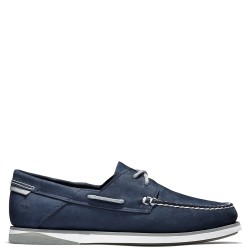 Ανδρικά Boat-shoes/Ιστιοπλοϊκά Μπλε Nubuck Δέρμα Atlantis Break Boat-shoe A416H-019 Timberland