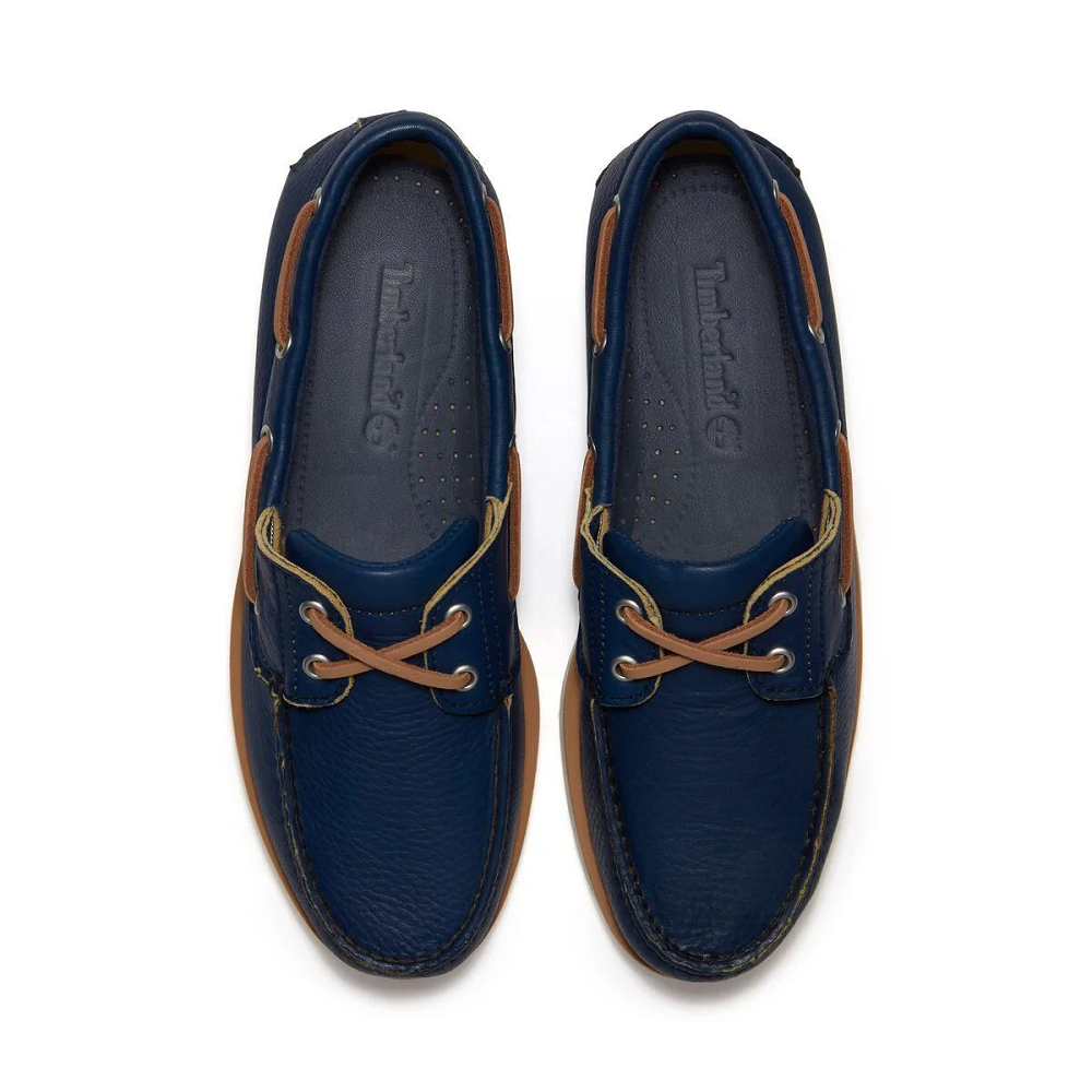 TIMBERLAND</br>Timberland Classic Boat-shoe 2 Eye A4187-EP1 Ανδρικά Boat-shoes/Ιστιοπλοϊκά Μπλε Δέρμα