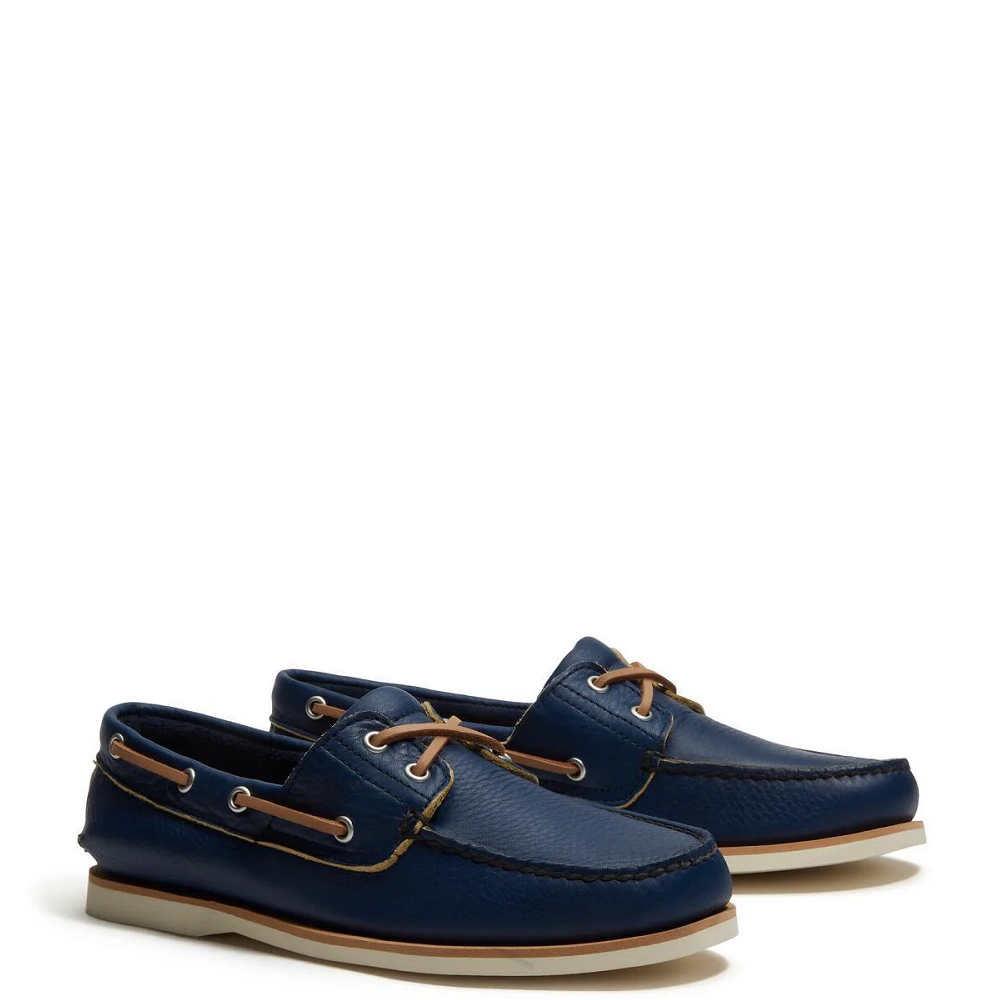 TIMBERLAND</br>Timberland Classic Boat-shoe 2 Eye A4187-EP1 Ανδρικά Boat-shoes/Ιστιοπλοϊκά Μπλε Δέρμα