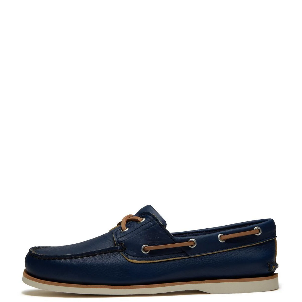 TIMBERLAND</br>Timberland Classic Boat-shoe 2 Eye A4187-EP1 Ανδρικά Boat-shoes/Ιστιοπλοϊκά Μπλε Δέρμα