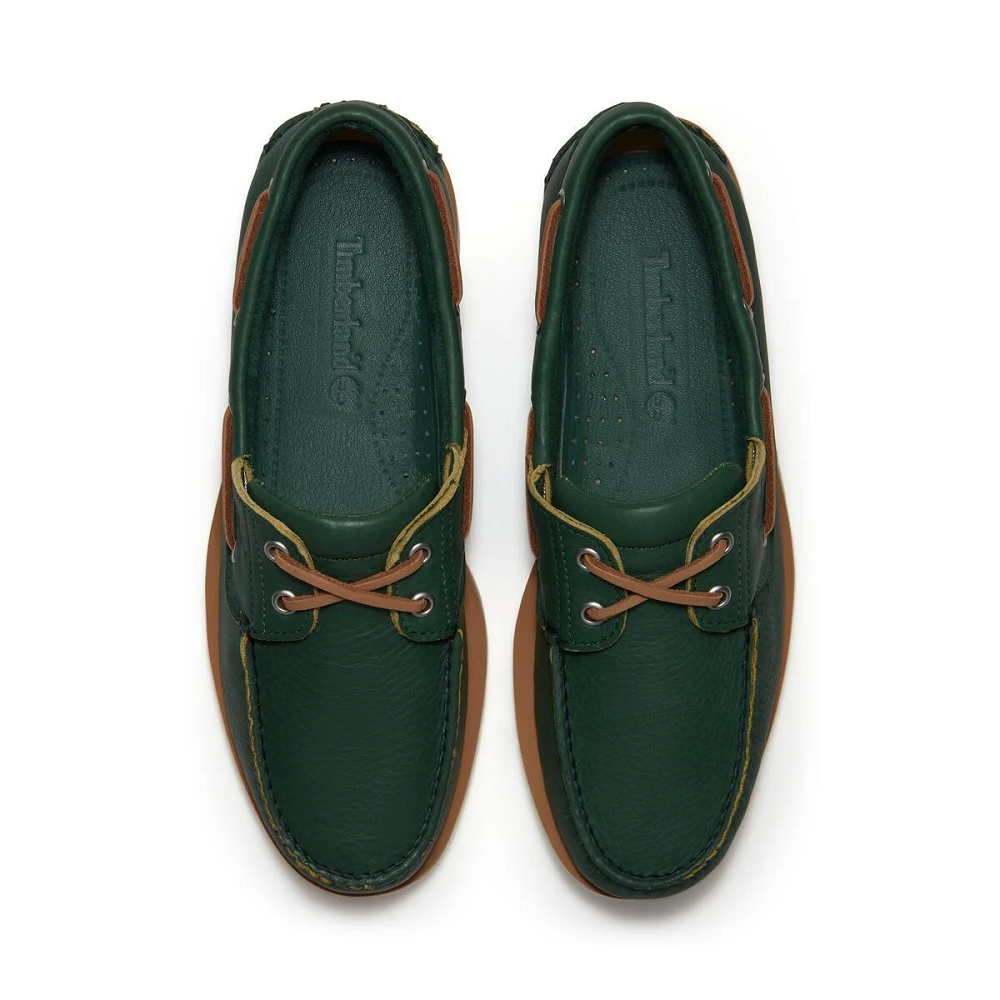 TIMBERLAND</br>Timberland Classic Boat-shoe 2 Eye A4187-ES5 Ανδρικά Boat-shoes/Ιστιοπλοϊκά Πράσινο Δέρμα