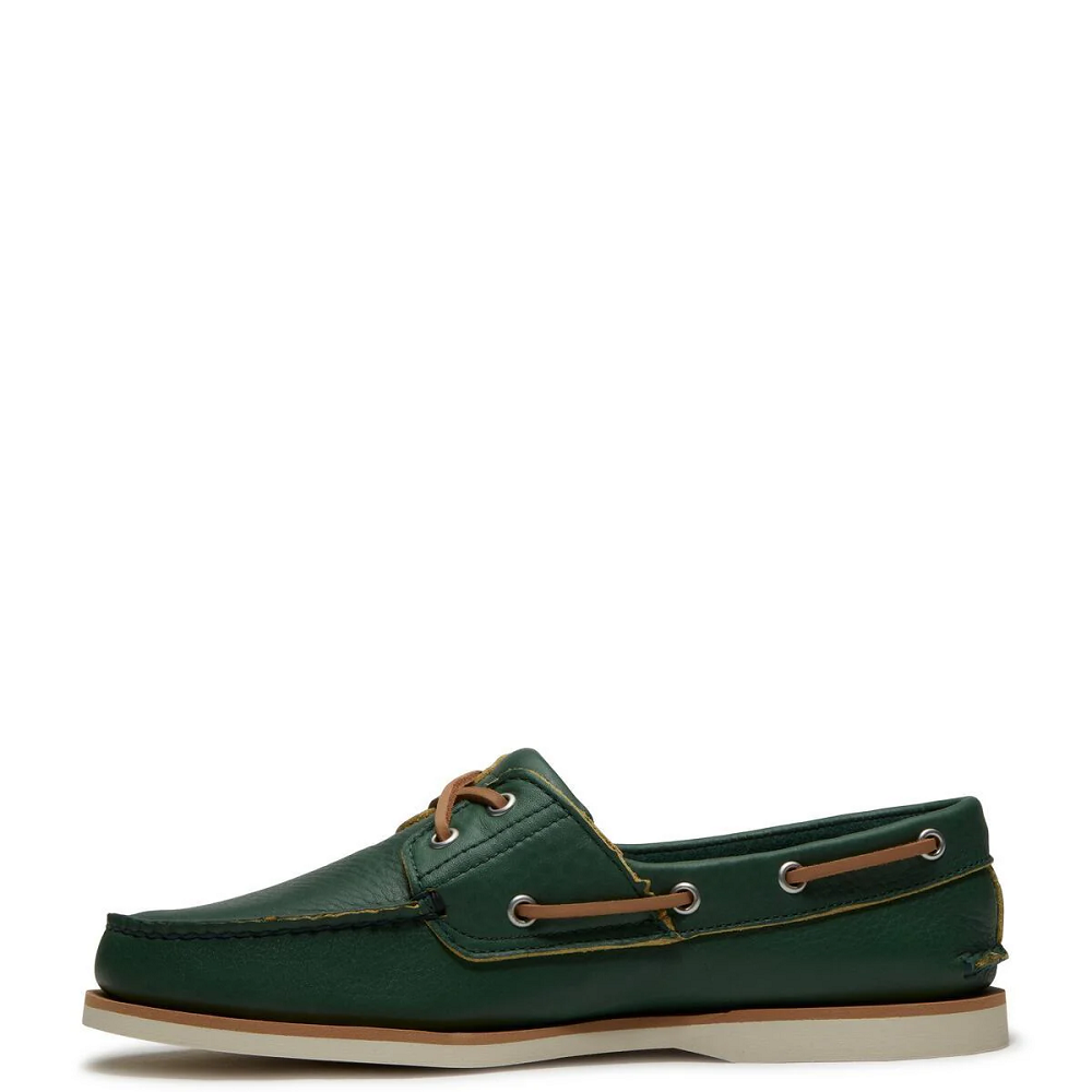 TIMBERLAND</br>Timberland Classic Boat-shoe 2 Eye A4187-ES5 Ανδρικά Boat-shoes/Ιστιοπλοϊκά Πράσινο Δέρμα
