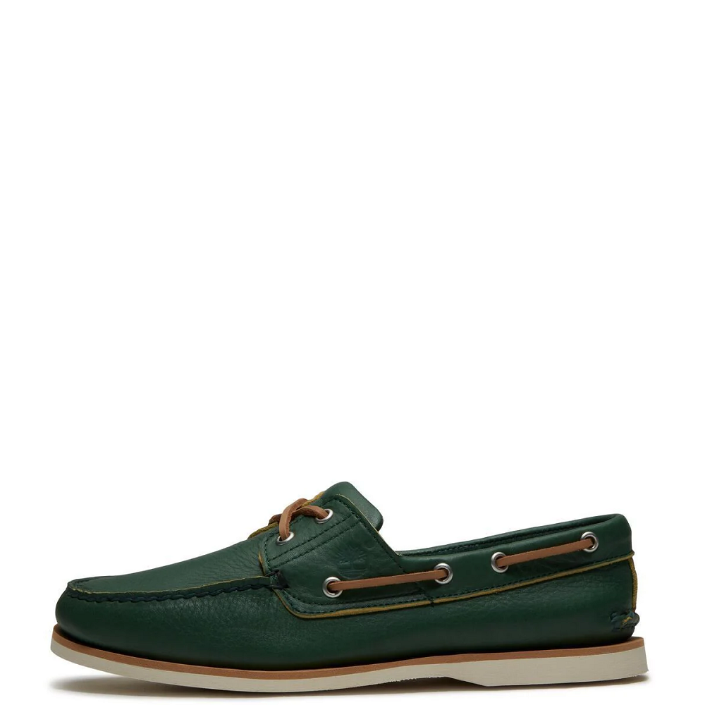 TIMBERLAND</br>Timberland Classic Boat-shoe 2 Eye A4187-ES5 Ανδρικά Boat-shoes/Ιστιοπλοϊκά Πράσινο Δέρμα