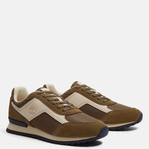 Timberland Scout Heights Low Lace A419G-AGE Ανδρικά Sneakers Χακί