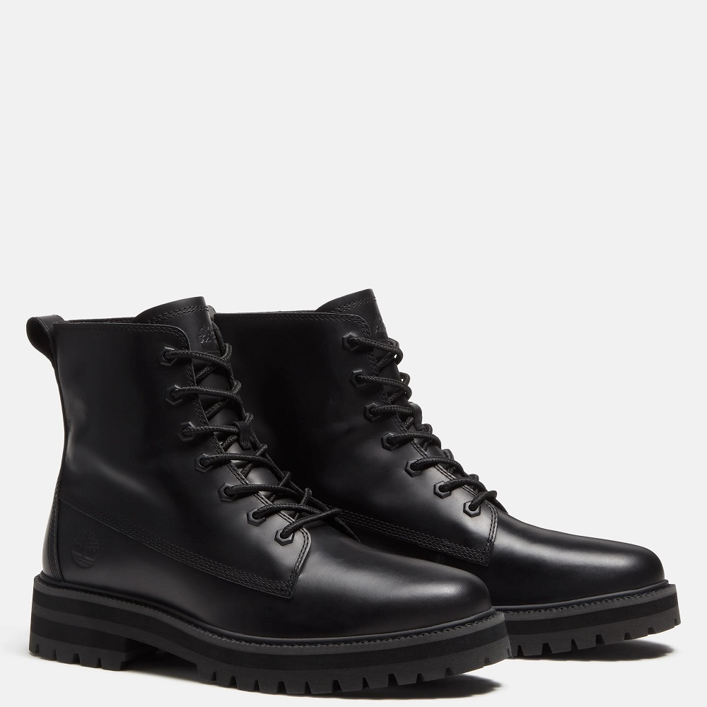TIMBERLAND</br>Timberland Britton Drive Mid Lace Boot A41CG-W02 Ανδρικά Μποτάκια Μαύρο Δέρμα TIMBERLAND</br>Timberland Britton Drive Mid Lace Boot A41CG-W02 Ανδρικά Μποτάκια Μαύρο Δέρμα