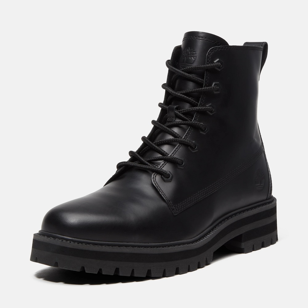 TIMBERLAND</br>Timberland Britton Drive Mid Lace Boot A41CG-W02 Ανδρικά Μποτάκια Μαύρο Δέρμα TIMBERLAND</br>Timberland Britton Drive Mid Lace Boot A41CG-W02 Ανδρικά Μποτάκια Μαύρο Δέρμα