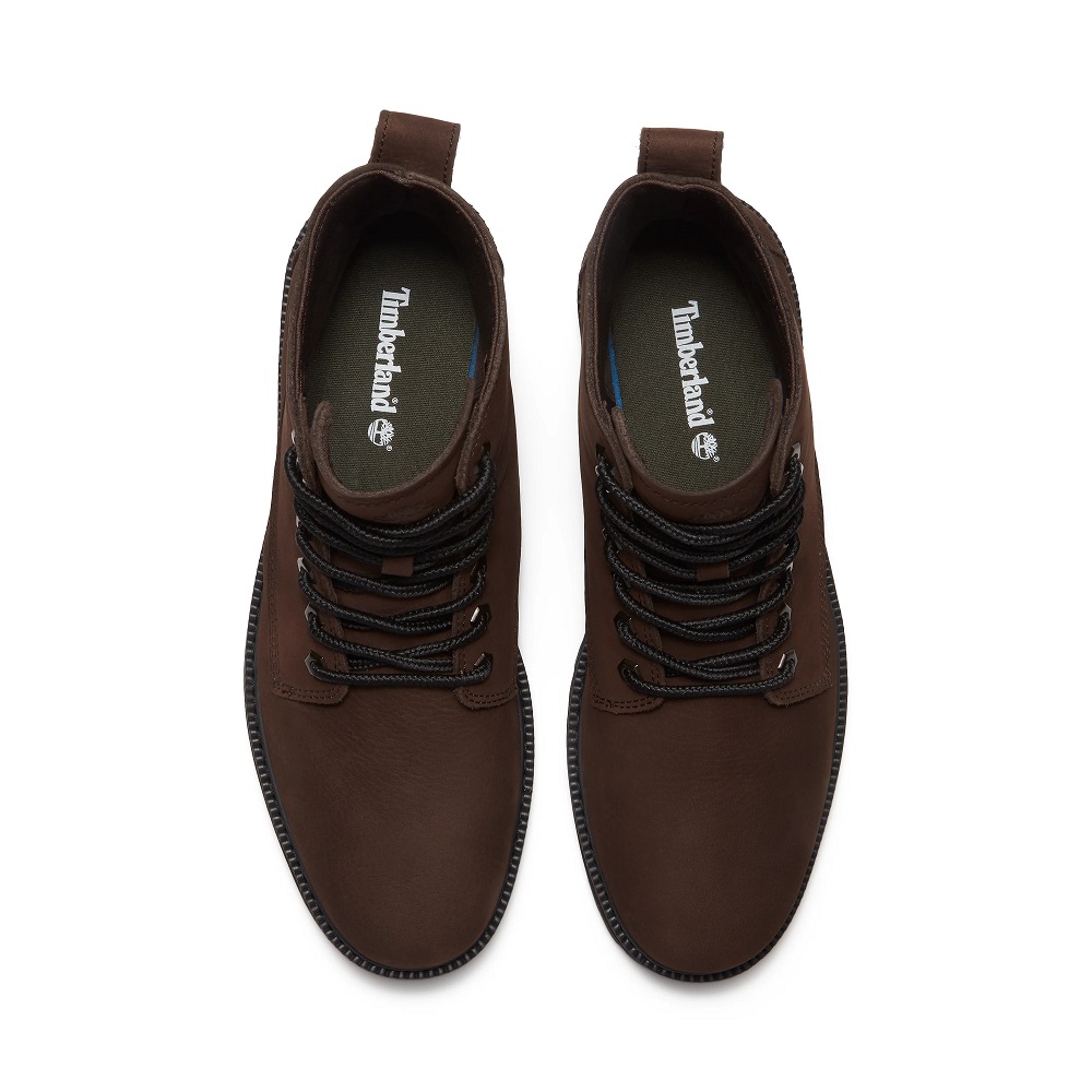 TIMBERLAND</br>Timberland Britton Drive Mid Lace Boot A41CG-W07 Ανδρικά Μποτάκια Καφέ Δέρμα Nubuck TIMBERLAND</br>Timberland Britton Drive Mid Lace Boot A41CG-W07 Ανδρικά Μποτάκια Καφέ Δέρμα Nubuck