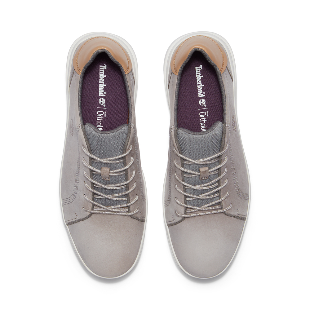 TIMBERLAND</br>Ανδρικά Sneakers Γκρι Δέρμα Nubuck Seneca Bay Oxford A41F7-EM0 Timberland TIMBERLAND</br>Ανδρικά Sneakers Γκρι Δέρμα Nubuck Seneca Bay Oxford A41F7-EM0 Timberland