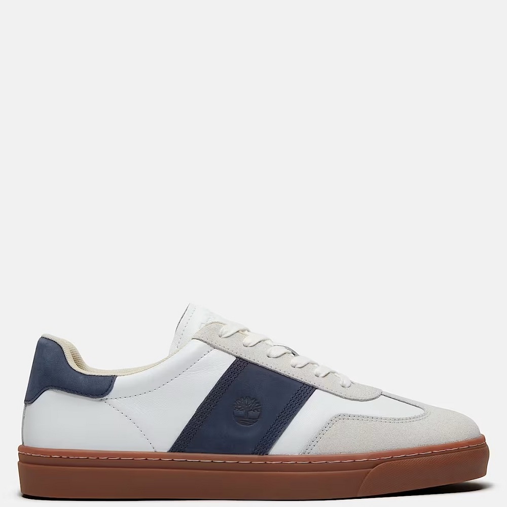 TIMBERLAND</br>Timberland Lisbon Street Low Lace A43GG-AFY Ανδρικά Sneakers Λευκό/Μπλε Δέρμα