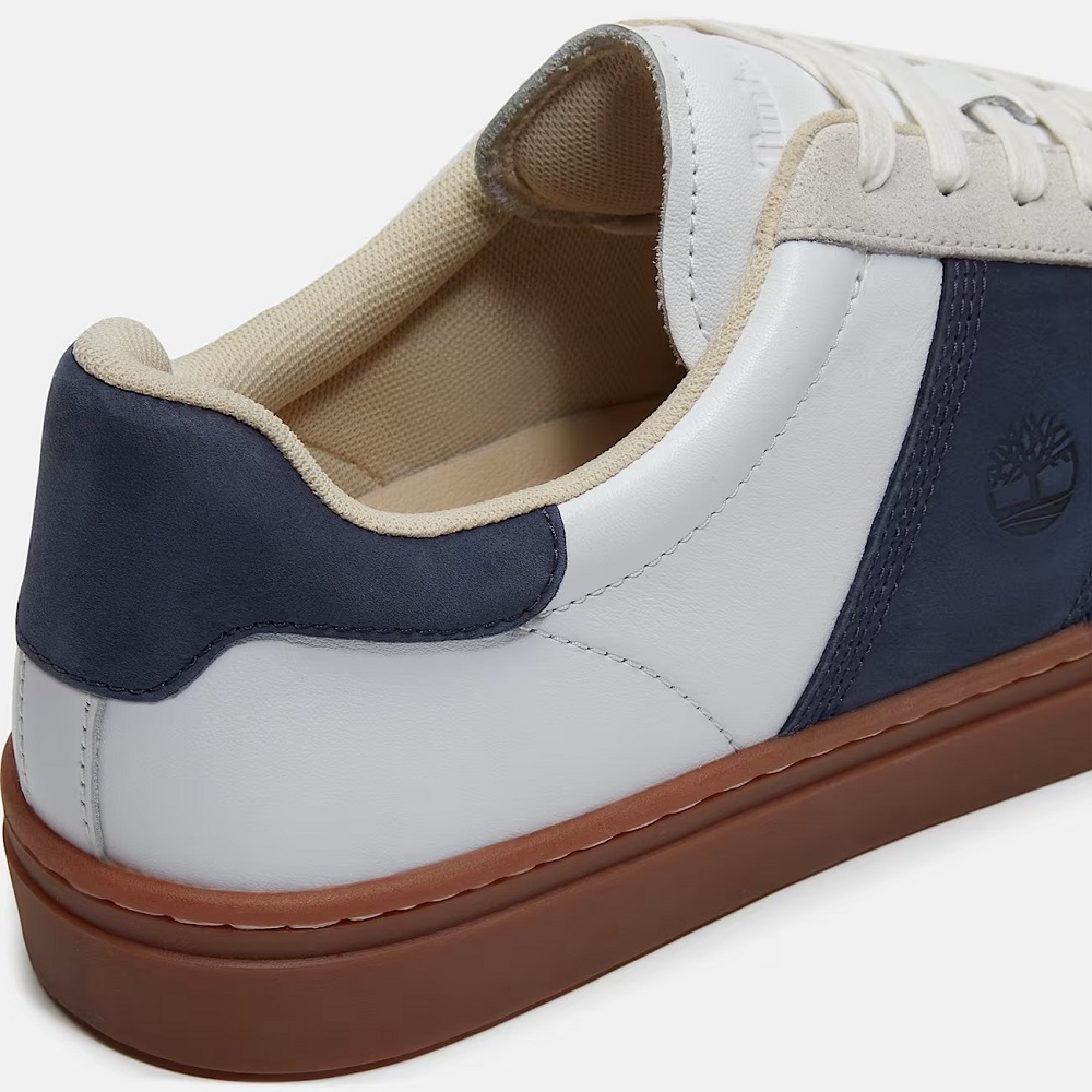 TIMBERLAND</br>Timberland Lisbon Street Low Lace A43GG-AFY Ανδρικά Sneakers Λευκό/Μπλε Δέρμα