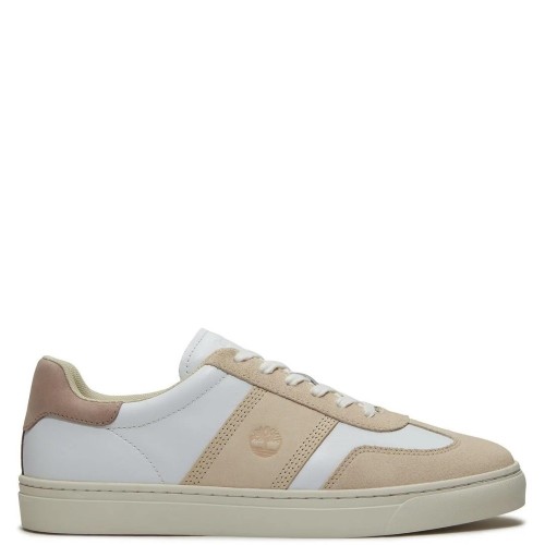 Timberland Lisbon Street Low Lace A43GG-AI8 Ανδρικά Sneakers Λευκό/Μπεζ Δέρμα