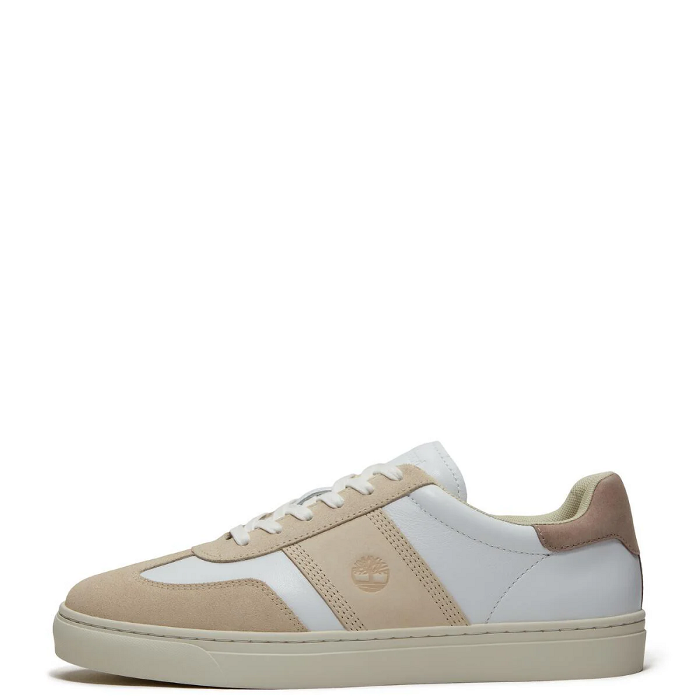TIMBERLAND</br>Timberland Lisbon Street Low Lace A43GG-AI8 Ανδρικά Sneakers Λευκό/Μπεζ Δέρμα