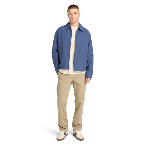 Timberland Stratham DWR Cotton Bomber A4495-EYO Ανδρικό Μπουφάν Αδιάβροχο Ραφ