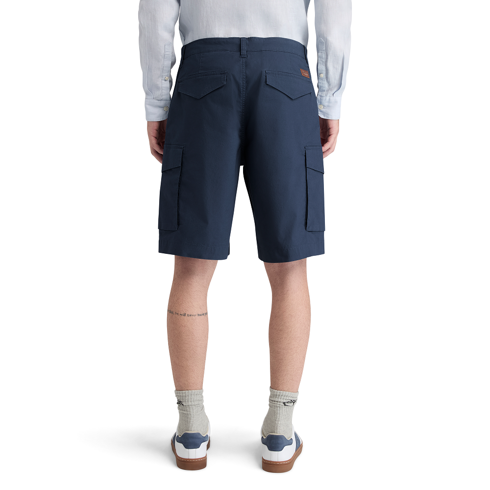 TIMBERLAND</br>Timberland Brookline Poplin Cargo Short Loose A44VX-433 Ανδρική Βερμούδα Μπλε