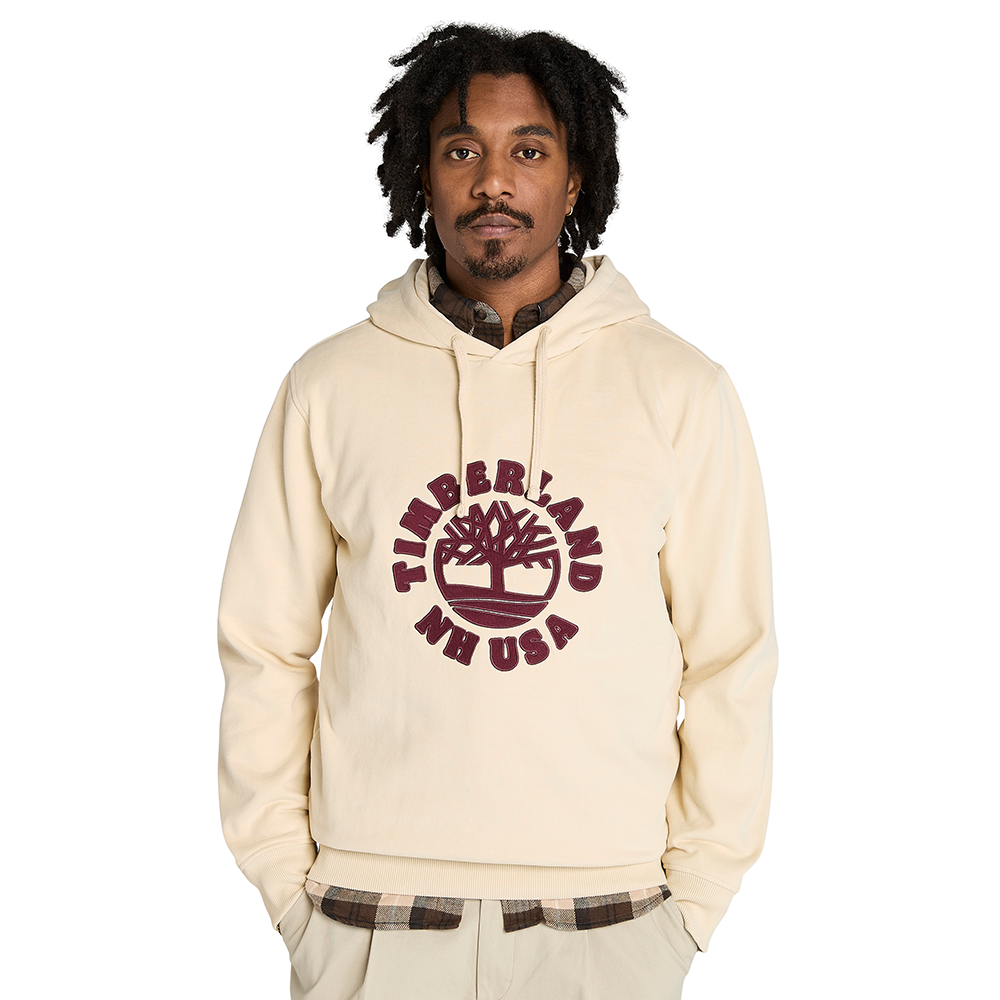 TIMBERLAND</br>Timberland Holiday Graphic Hoodie A5MBT-EFL Ανδρικό Φούτερ Μπεζ TIMBERLAND</br>Timberland Holiday Graphic Hoodie A5MBT-EFL Ανδρικό Φούτερ Μπεζ